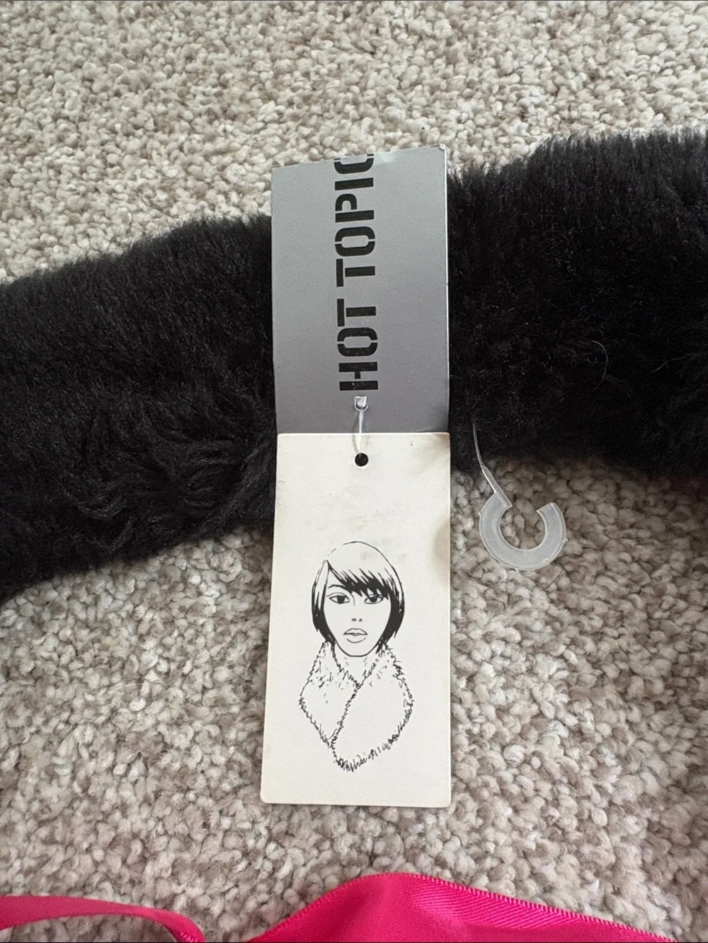 Hot Topic plush faux